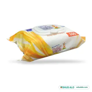 Bashundhara Baby Wipes, Side Angle