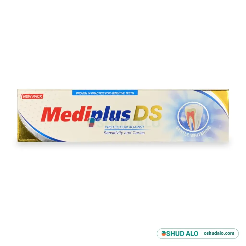 Mediplus DS Toothpaste 140 g, Front of Pack