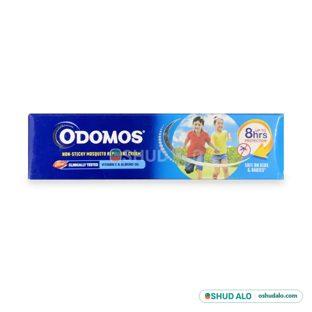 ODOMOS Mosquito Repellent Cream 100 g, Front of Pack