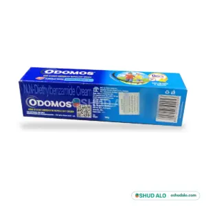 ODOMOS Mosquito Repellent Cream 100 g, Back