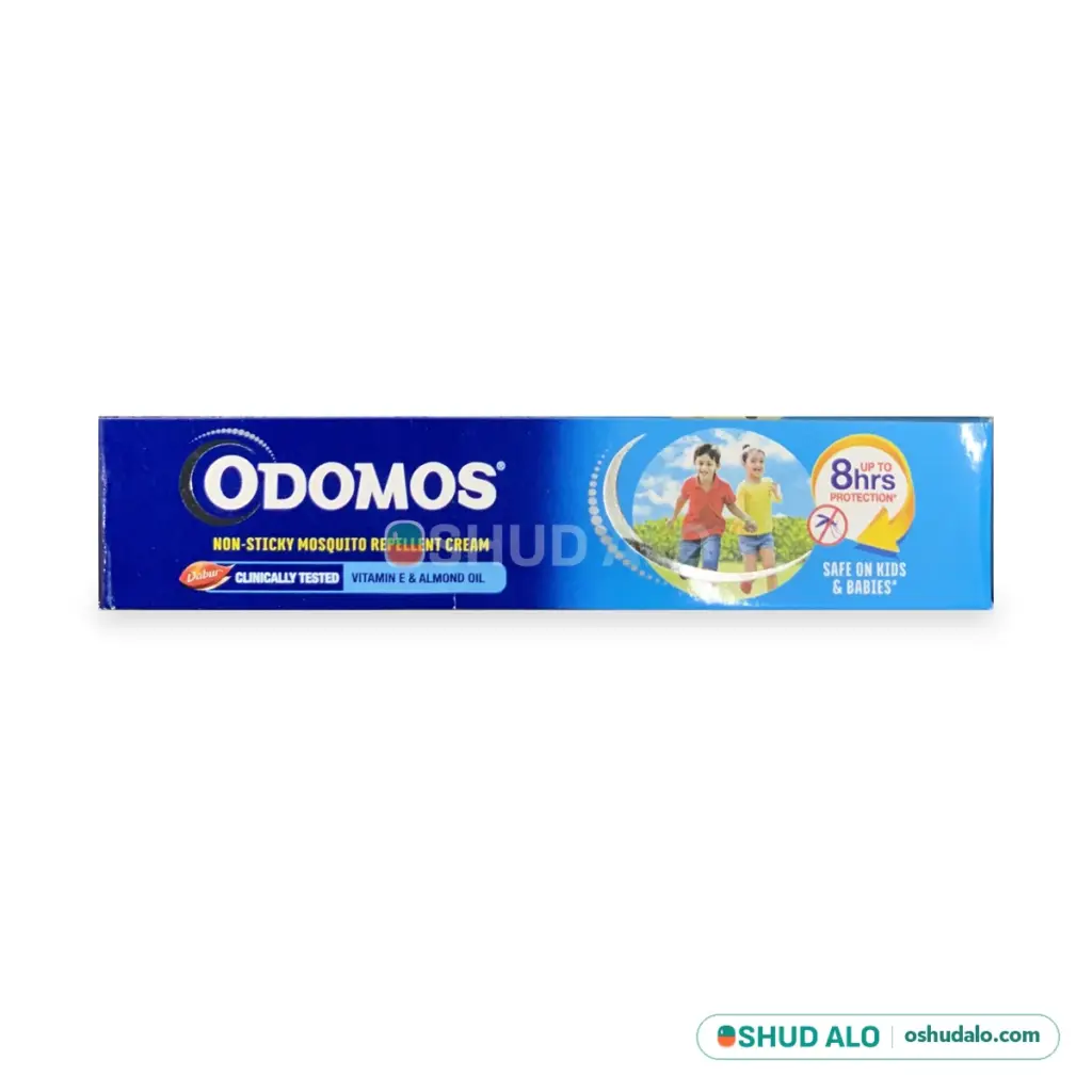 ODOMOS Mosquito Repellent Cream 50 g, Front of Pack