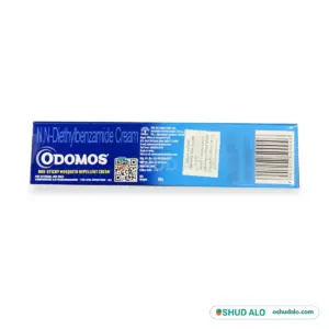 ODOMOS Mosquito Repellent Cream 50 g, Back