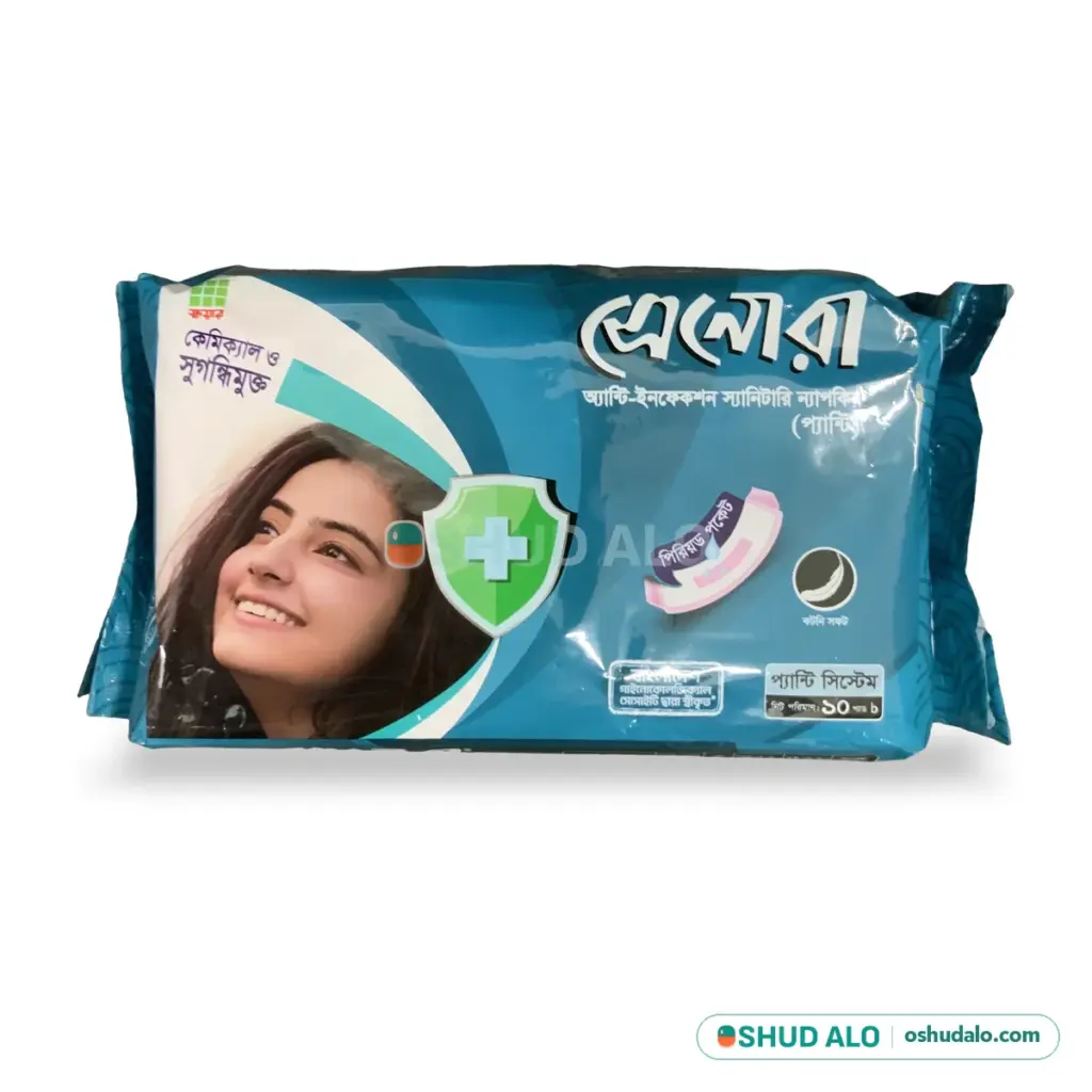 Senora Sanitary Napkin (Panty) 10 pads, Front of Pack
