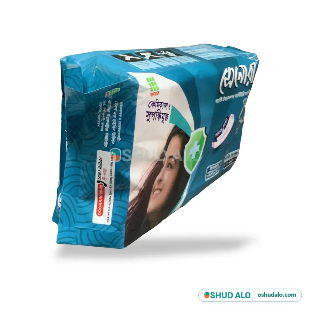 Senora Sanitary Napkin (Panty) 10 pads, Side Angle